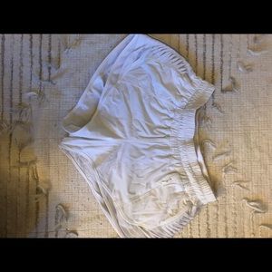 White Lululemon Shorts